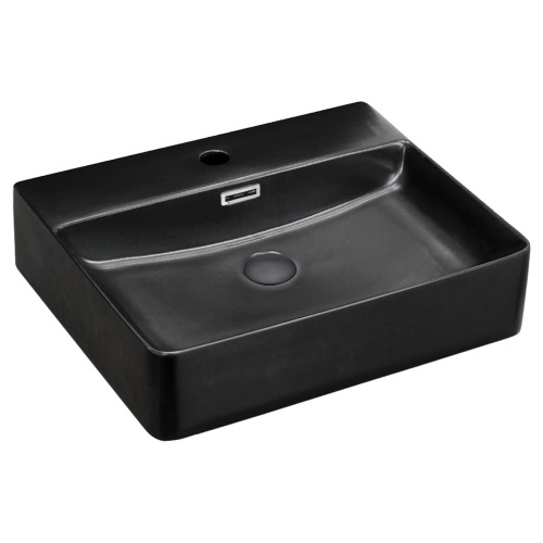 Petra Above Counter Basin Matte Black 1 Tap Hole or 3 Tap Hole