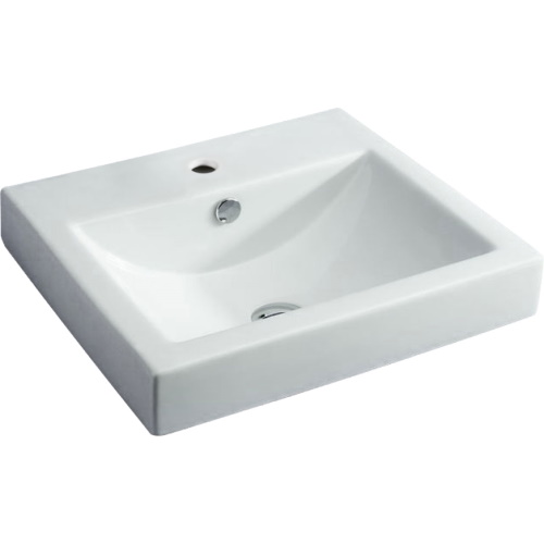Low Profile Semi Inset Basin 1 Tap or 3 Tap Hole