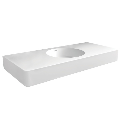 Encanto 1200 Wall Mounted Basin Centre No Tap Hole with or without Overflow
