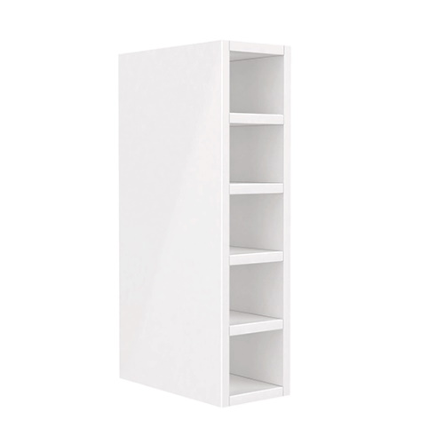 150 Shelf Wall Unit Gloss White