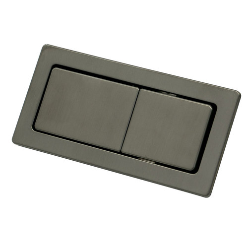 Flush Buttons for Back to Wall Toilet Suites Gun Metal